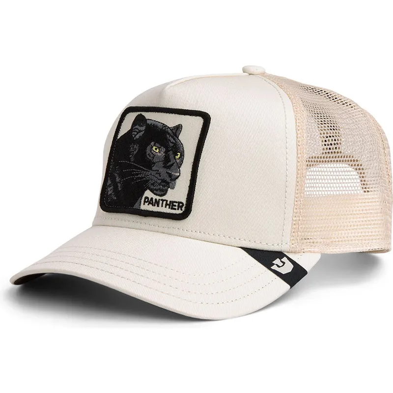 beige-trucker-kasket-til-dreng-panter-panther-mini-the-farm-fra-goorin-bros