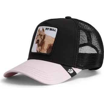 Whisper The Pitbull The Farm sort trucker-kasket fra Goorin Bros.