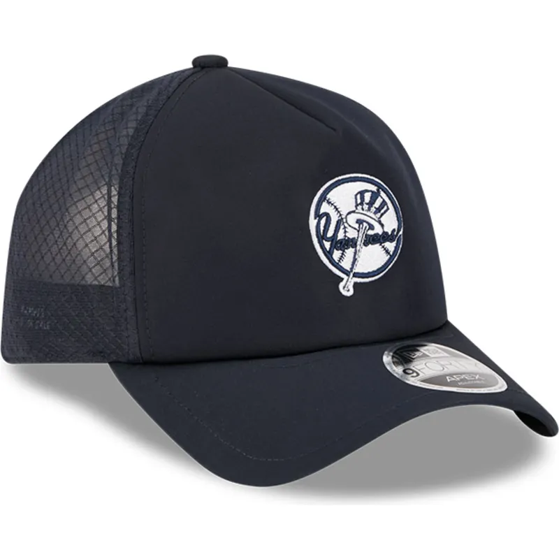 marinebla-trucker-kasket-9forty-apex-batting-practice-alt-logo-fra-new-york-yankees-mlb-fra-new-era