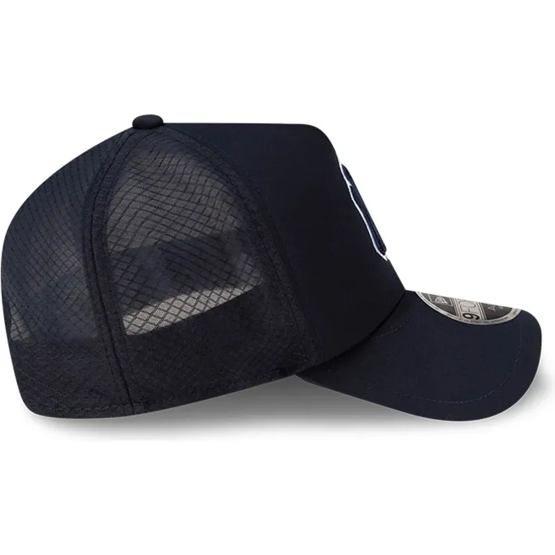 trucker-kasket-marinebla-med-marineblat-logo-9forty-apex-batting-practice-fra-new-york-yankees-mlb-fra-new-era