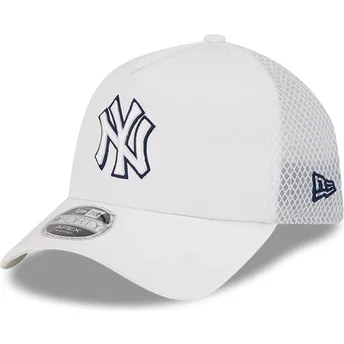 Hvid trucker-kasket 9FORTY APEX Batting Practice fra New York Yankees MLB fra New Era