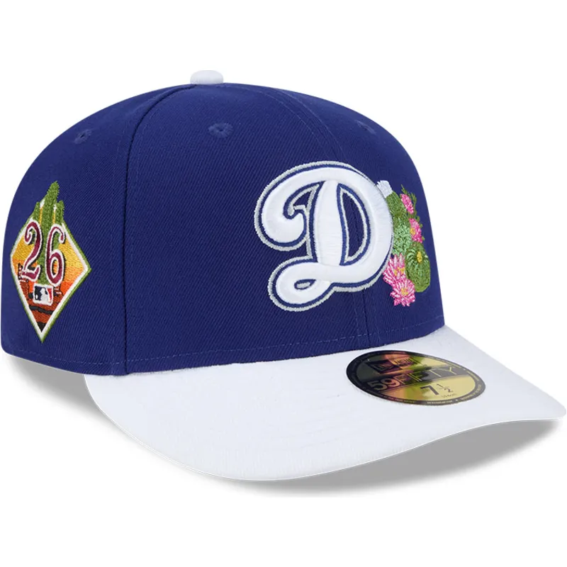 bla-og-hvid-buet-kasket-justerbar-59fifty-spring-training-fra-los-angeles-dodgers-mlb-fra-new-era