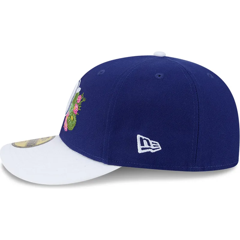 bla-og-hvid-buet-kasket-justerbar-59fifty-spring-training-fra-los-angeles-dodgers-mlb-fra-new-era