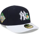 buet-kasket-marinebla-og-hvid-tilpasset-59fifty-spring-training-fra-new-york-yankees-mlb-fra-new-era