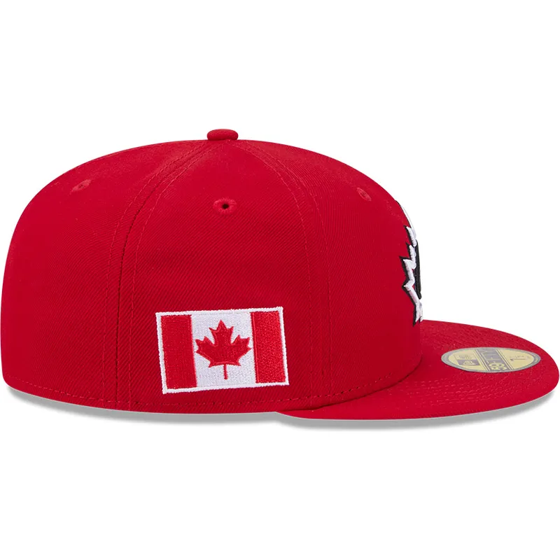 flad-rod-tilpasset-59fifty-canada-2026-world-baseball-classic-kasket-fra-new-era