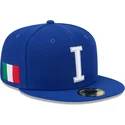 flad-bla-fitted-kasket-59fifty-italy-2026-world-baseball-classic-fra-new-era