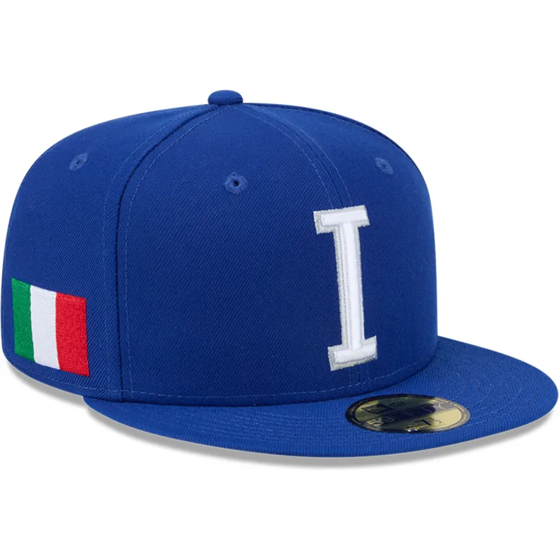 flad-bla-fitted-kasket-59fifty-italy-2026-world-baseball-classic-fra-new-era