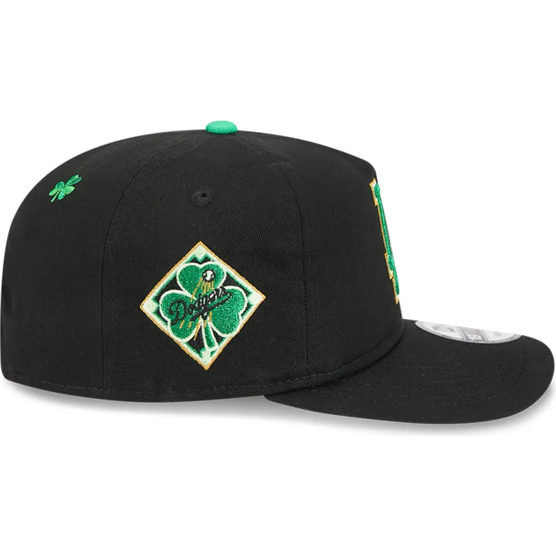 sort-curved-snapback-kasket-19twenty-saint-patrick-s-day-fra-los-angeles-dodgers-mlb-fra-new-era