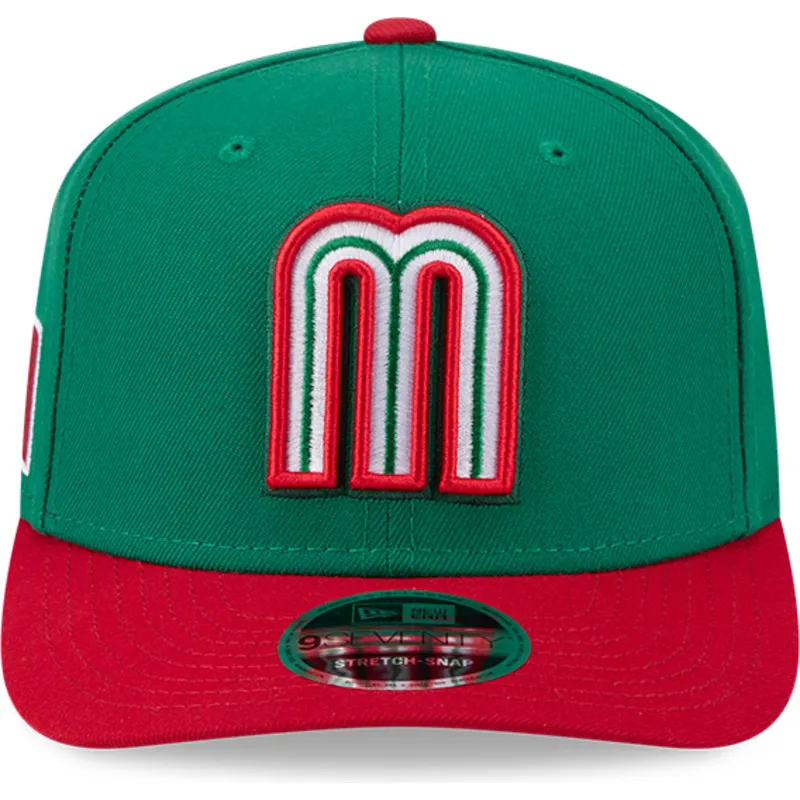 gorra-curva-verde-y-roja-snapback-9seventy-stretch-snap-mexico-2026-world-baseball-classic-de-new-era