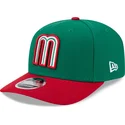 gron-og-rod-buet-kasket-snapback-9seventy-stretch-snap-mexico-2026-world-baseball-classic-fra-new-era