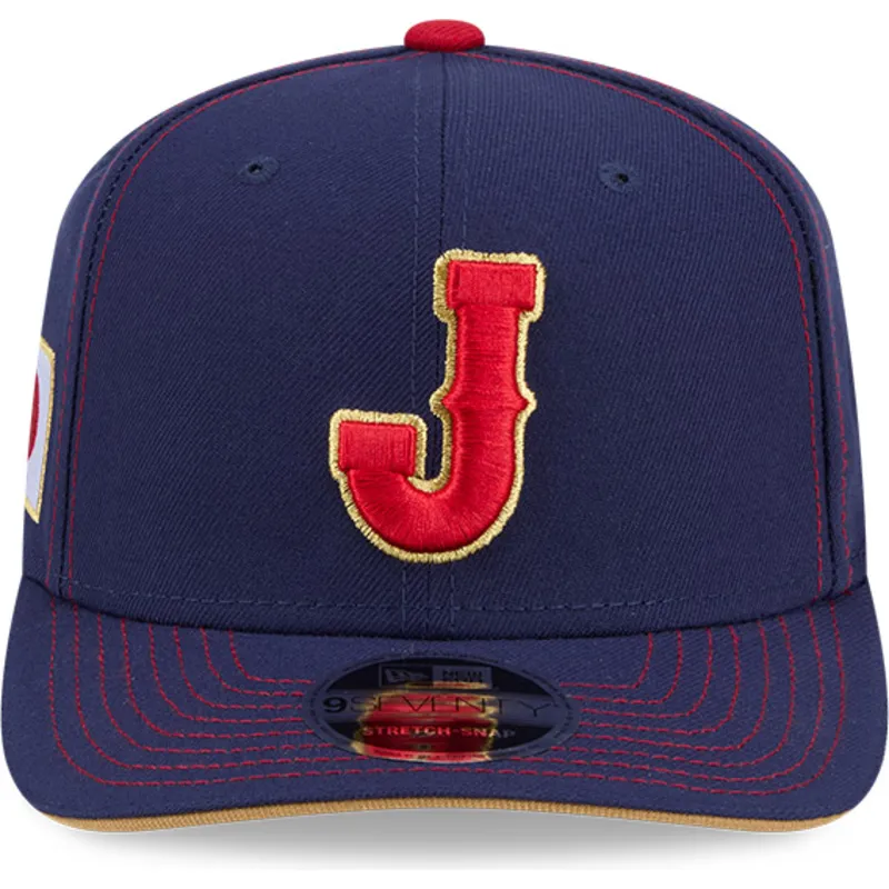 marinebla-buet-kasket-snapback-9seventy-stretch-snap-japan-2026-world-baseball-classic-fra-new-era