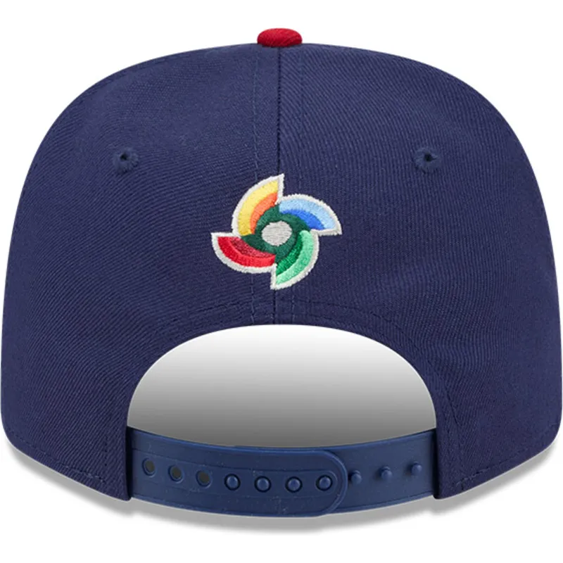 marinebla-buet-kasket-snapback-9seventy-stretch-snap-japan-2026-world-baseball-classic-fra-new-era