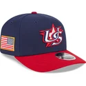 marinebla-og-rod-buet-kasket-snapback-9seventy-stretch-snap-usa-2026-world-baseball-classic-fra-new-era