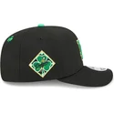 sort-buet-snapback-kasket-9seventy-stretch-snap-saint-patrick-s-day-fra-los-angeles-dodgers-mlb-fra-new-era