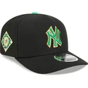 sort-buet-snapback-kasket-9seventy-stretch-snap-saint-patrick-s-day-fra-new-york-yankees-mlb-fra-new-era