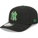 sort-buet-snapback-kasket-9seventy-stretch-snap-saint-patrick-s-day-fra-new-york-yankees-mlb-fra-new-era