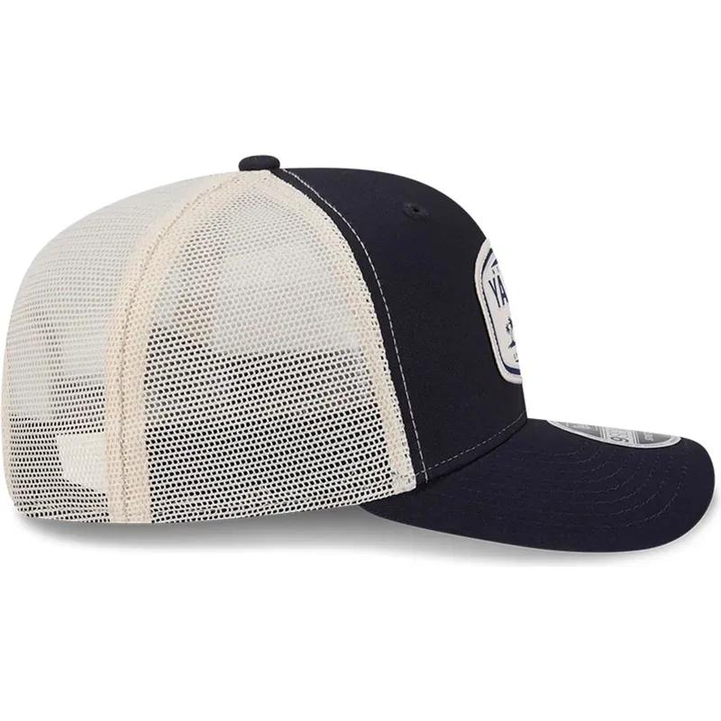 trucker-kasket-marinebla-9seventy-stretch-snap-patch-fra-new-york-yankees-mlb-fra-new-era