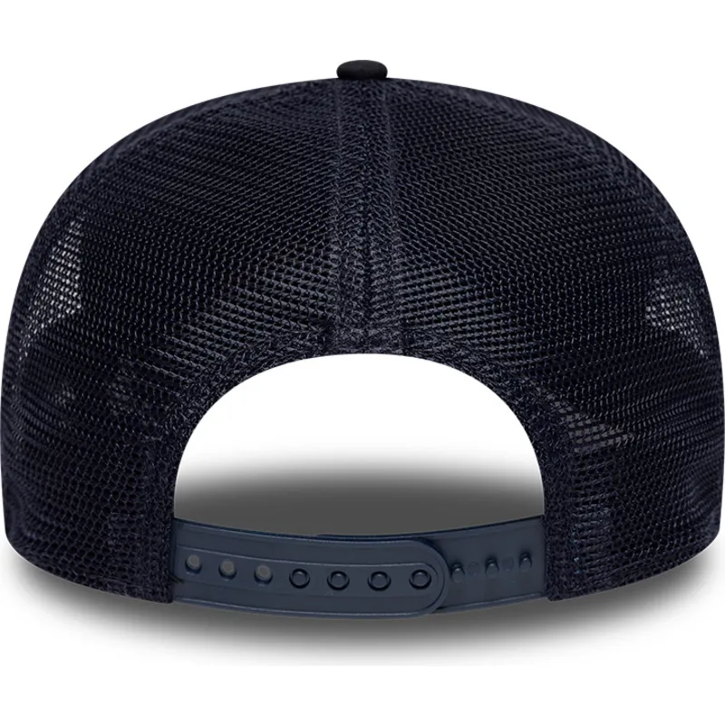 marinebla-trucker-kasket-9seventy-stretch-snap-circle-spring-training-fra-new-york-yankees-mlb-fra-new-era