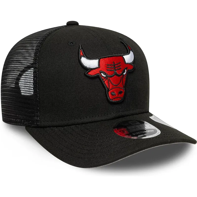 trucker-kasket-sort-9seventy-stretch-snap-eg-fra-chicago-bulls-nba-fra-new-era