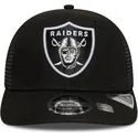 trucker-kasket-sort-9seventy-stretch-snap-eg-fra-las-vegas-raiders-nhl-fra-new-era