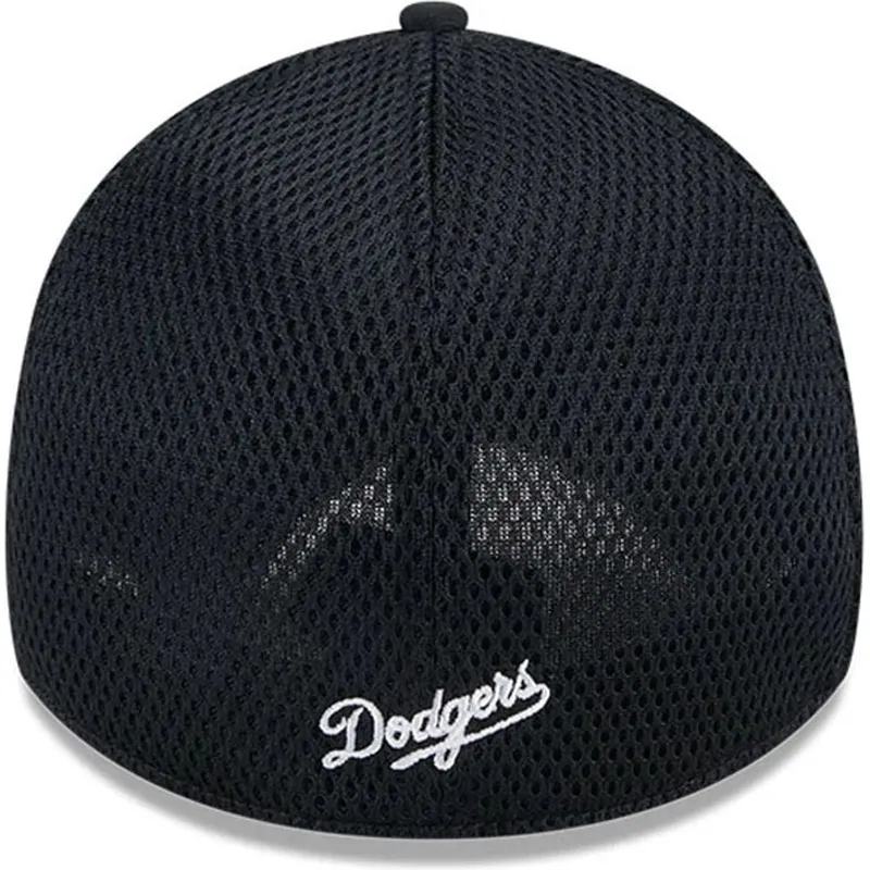 gorra-trucker-negra-ajustada-con-logo-negro-39thirty-evergreen-neo-de-los-angeles-dodgers-mlb-de-new-era