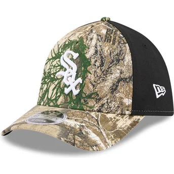 Buet kasket camouflage justeret 39THIRTY M-Crown A Frame Realtree fra Chicago White Sox MLB fra New Era