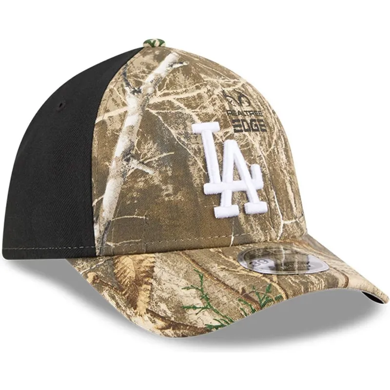 buet-kasket-camouflage-justeret-39thirty-m-crown-a-frame-realtree-los-angeles-dodgers-mlb-fra-new-era