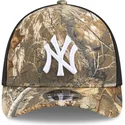 buet-kasket-camouflage-justeret-39thirty-m-crown-a-frame-realtree-fra-new-york-yankees-mlb-fra-new-era