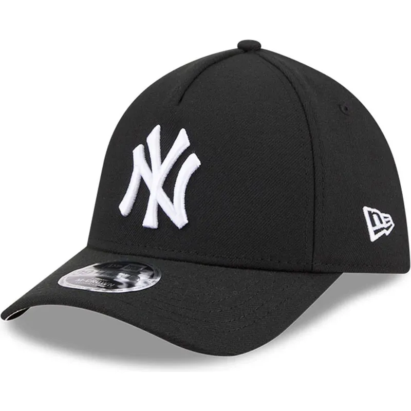 sort-buet-kasket-justerbar-39thirty-m-crown-a-frame-fra-new-york-yankees-mlb-fra-new-era