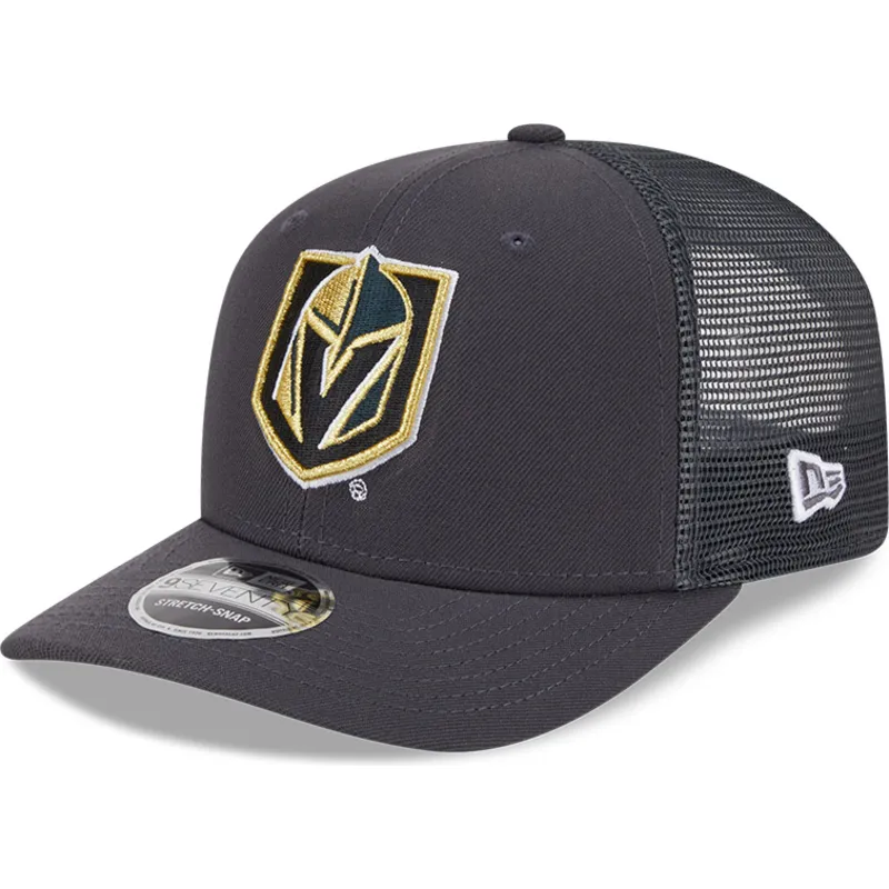 gra-trucker-kasket-9seventy-stretch-snap-evergreen-fra-vegas-golden-knights-nhl-fra-new-era