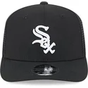 sort-9seventy-stretch-snap-evergreen-trucker-kasket-fra-chicago-white-sox-mlb-fra-new-era