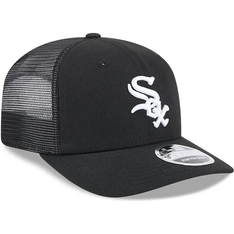 sort-9seventy-stretch-snap-evergreen-trucker-kasket-fra-chicago-white-sox-mlb-fra-new-era