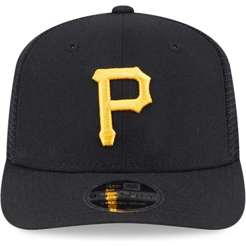 sort-9seventy-stretch-snap-evergreen-trucker-kasket-fra-pittsburgh-pirates-mlb-af-new-era