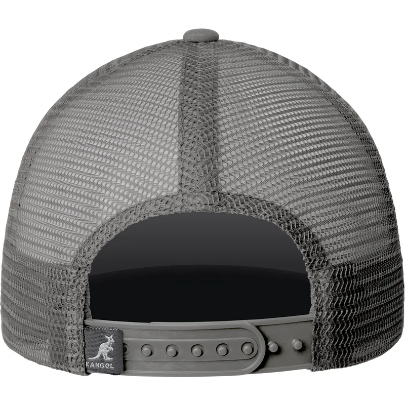 gra-trucker-kasket-fine-print-fra-kangol