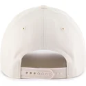 beige-buet-kasket-snapback-med-brunt-logo-mvp-ballpark-fra-new-york-yankees-mlb-fra-47-brand