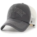 trucker-kasket-sort-clean-up-trailer-script-mesh-fra-new-york-yankees-mlb-fra-47-brand