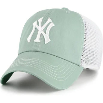 Grøn trucker-kasket Clean Up Trawler fra New York Yankees MLB af 47 Brand
