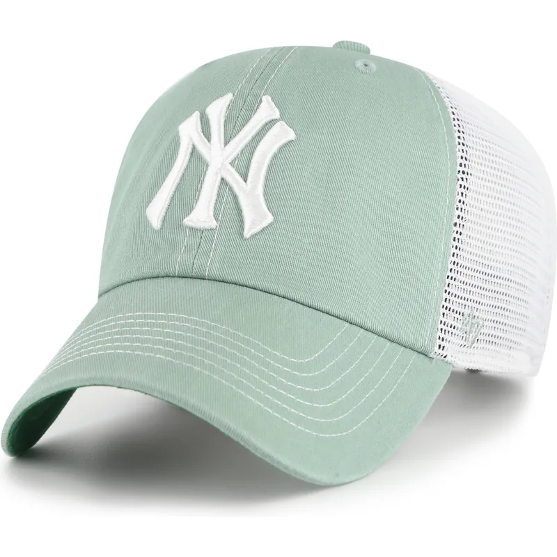 gron-trucker-kasket-clean-up-trawler-fra-new-york-yankees-mlb-af-47-brand
