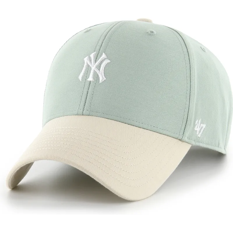 gron-justerbar-curved-kasket-mvp-base-runner-two-tone-legend-fra-new-york-yankees-mlb-fra-47-brand