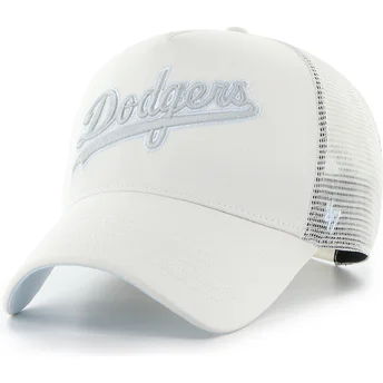 Beige trucker-kasket Offside DT Soft Glow Script fra Los Angeles Dodgers MLB fra 47 Brand