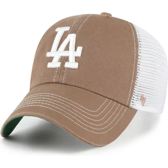 Brun trucker-kasket Clean Up Trawler fra Los Angeles Dodgers MLB af 47 Brand