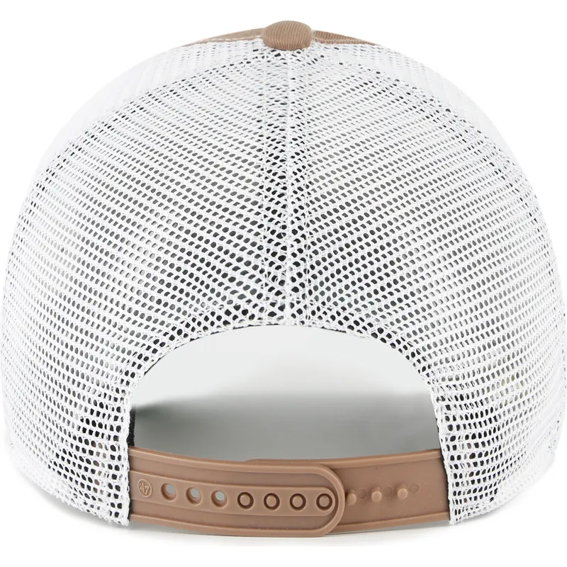 brun-trucker-kasket-clean-up-trawler-fra-los-angeles-dodgers-mlb-af-47-brand