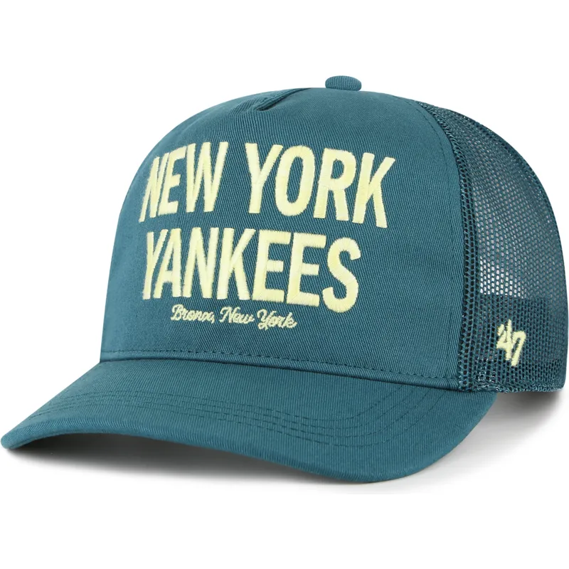 gron-trucker-kasket-hitch-contemporary-fra-new-york-yankees-mlb-af-47-brand