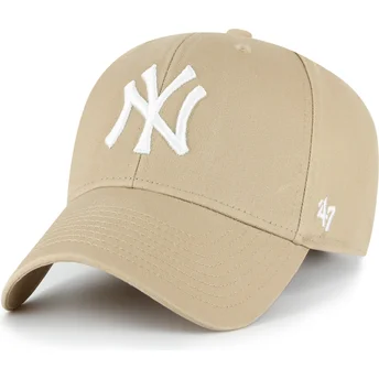 Buet khaki justerbar kasket MVP Legend fra New York Yankees MLB fra 47 Brand