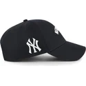 morkebla-justerbar-kurvet-kasket-mvp-ballpark-script-shot-fra-new-york-yankees-mlb-fra-47-brand
