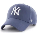 bla-curved-snapback-kasket-mvp-timber-blue-fra-new-york-yankees-mlb-fra-47-brand