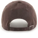 gorra-curva-marron-ajustable-clean-up-base-runner-mini-logo-de-new-york-yankees-mlb-de-47-brand