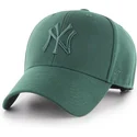 gron-curved-snapback-kasket-med-gront-mvp-logo-fra-new-york-yankees-mlb-fra-47-brand