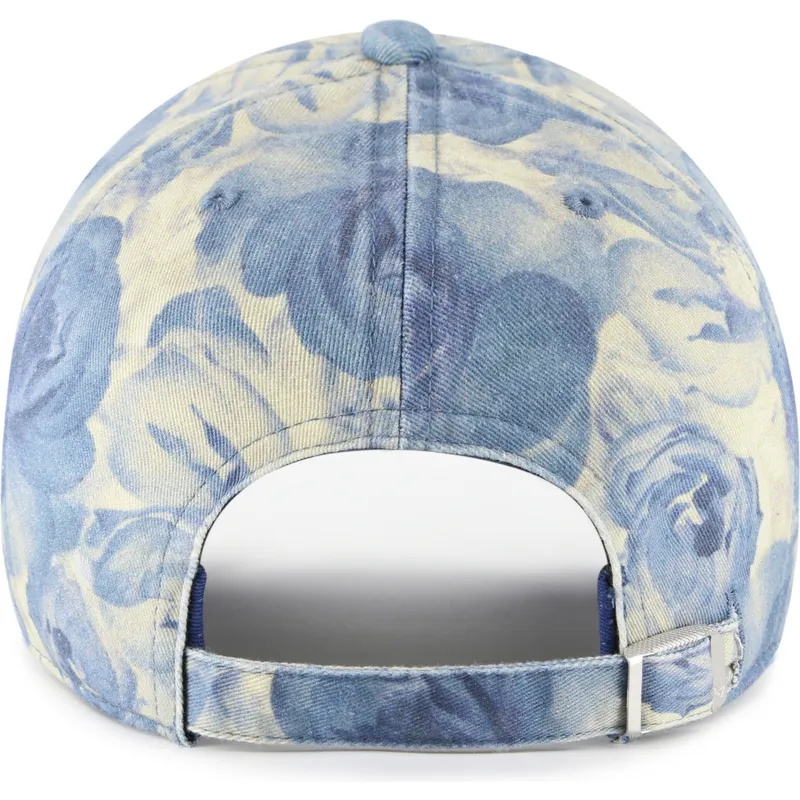 bla-justerbar-buet-kasket-clean-up-gardenia-fra-new-york-yankees-mlb-af-47-brand