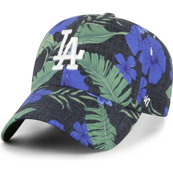 Justerbar buet kasket multifarvet Clean Up Beach Side fra Los Angeles Dodgers MLB fra 47 Brand